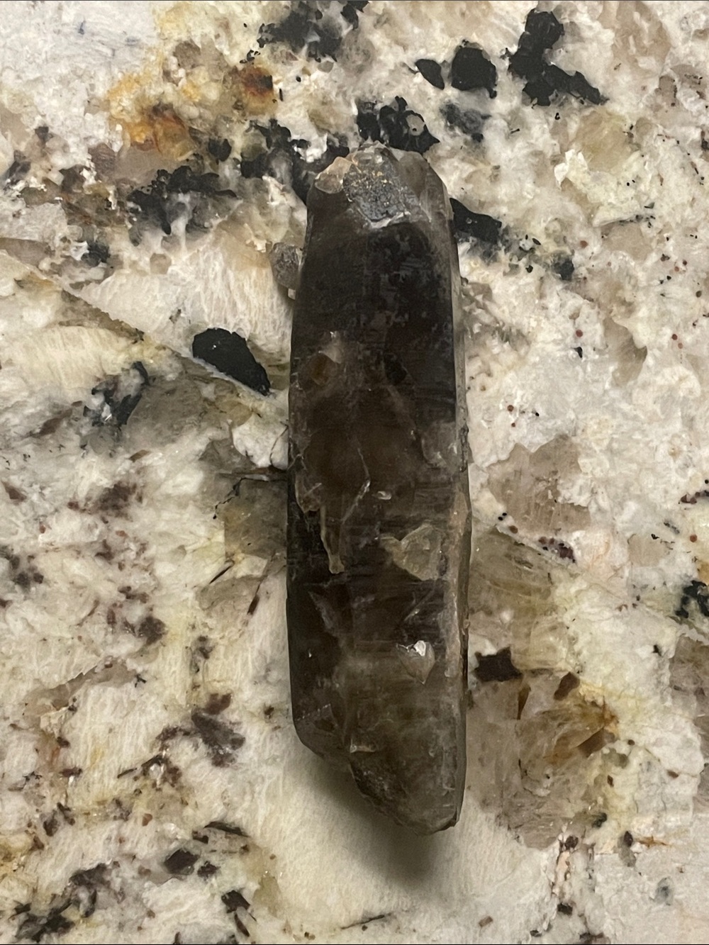 Smoky Quartz Crystal Point - Natural Brown Gem unpolished natural crystal